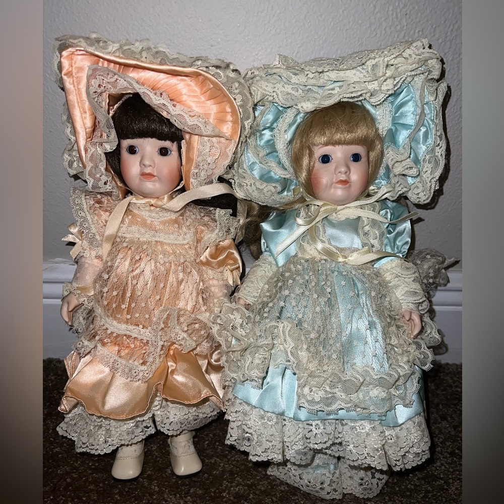 Free with purchase Two Bradley Dolls